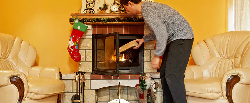 Gas to Wood-Burning Fireplace Conversion Services in South Farmingdale, New York