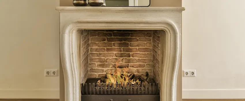 Vintage-style Fireplace Redesign in South Farmingdale, New York