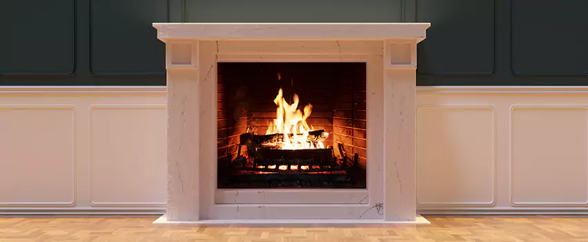 Open Flame Wood-Burning Fireplace Installation Services in South Farmingdale, New York