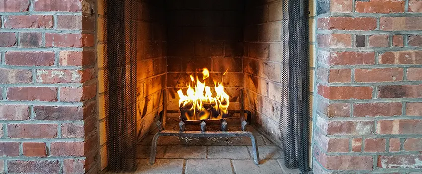 Repairing Damaged Fireplace Tiles in South Farmingdale, New York