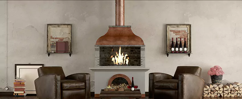 Thelin Hearth Products Providence Pellet Insert Fireplace Installation in South Farmingdale, NY