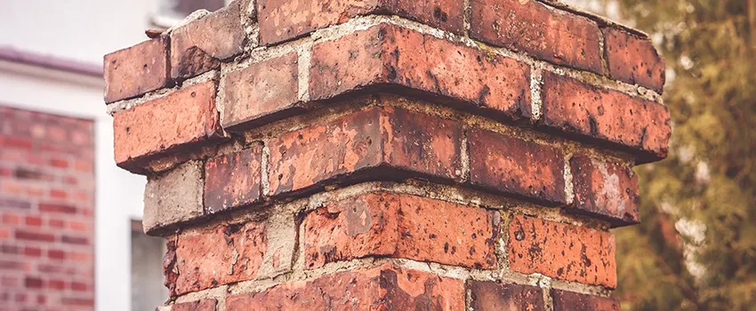 Cracked Chimney Bricks Repair Cost in South Farmingdale, New York