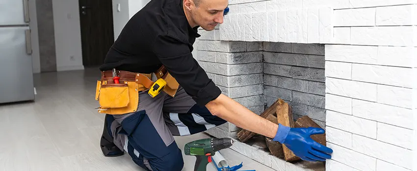 Fireplace Damaged Damper Frame Repair Services in South Farmingdale, New York